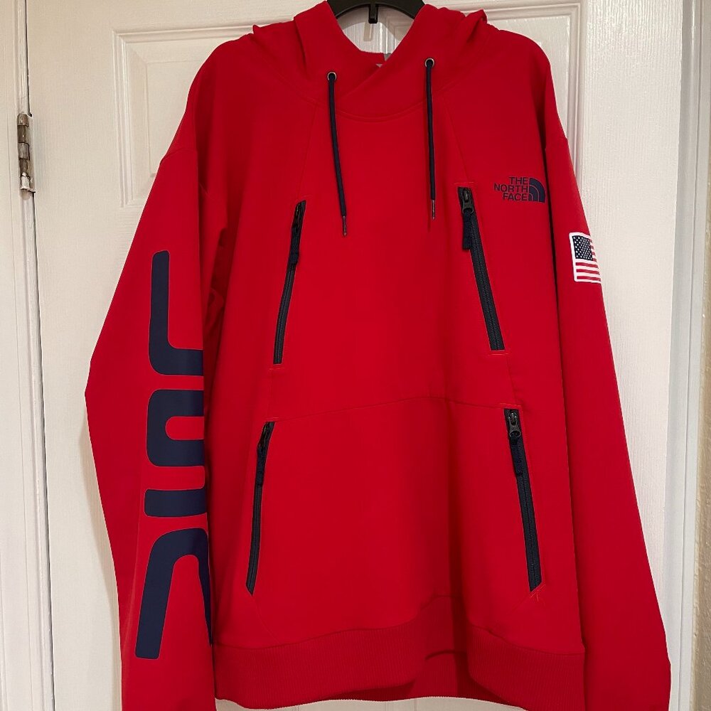 The North Face USA Winter Olympics Pullover hooded Jacket